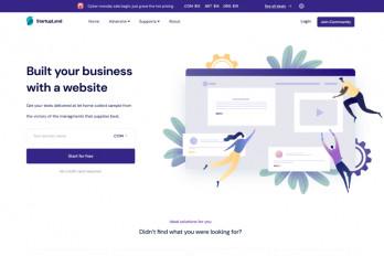 COvify Bootstrap CMS Template thumbnail 2