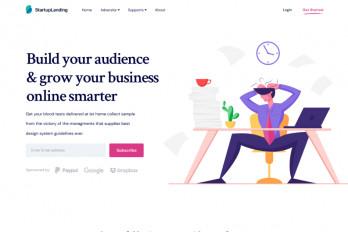 Landity Joomla ANgula Landing Template thumbnail 2